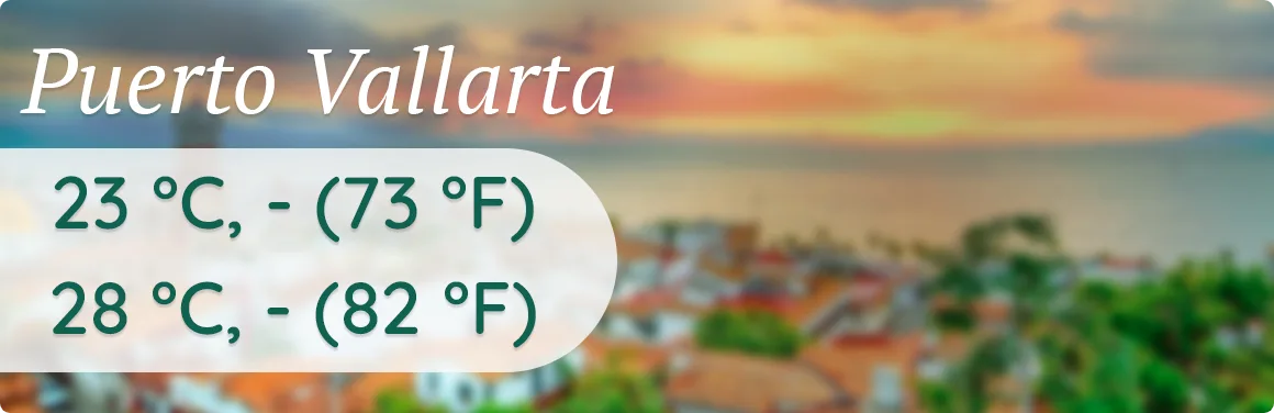 Explore Puerto Vallarta's beautiful weather, perfect for enjoying your stay during dental treatments.